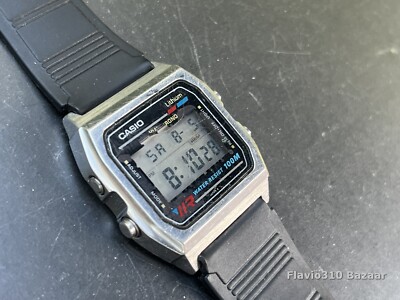 Rare 1987 Vintage CASIO W-780 (549) Japan H Stainless Steel Rare 1987 Vintage CASIO W-780 (549) Japan H Stainless Steel