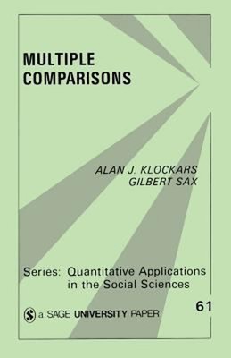 Multiple Comparisons Paperback Alan J., Sax, Gilbert Klockars