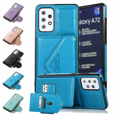Card Slot Crossbody Phone Case For Samsung A32 A82 A72 A34 A54 A53 A13 A14 A24
