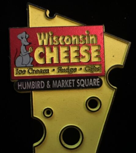 VINTAGE FRIDGE MAGNET WISCONSIN CHEESE HUMBIRD MOUSE WI - Picture 4 of 5