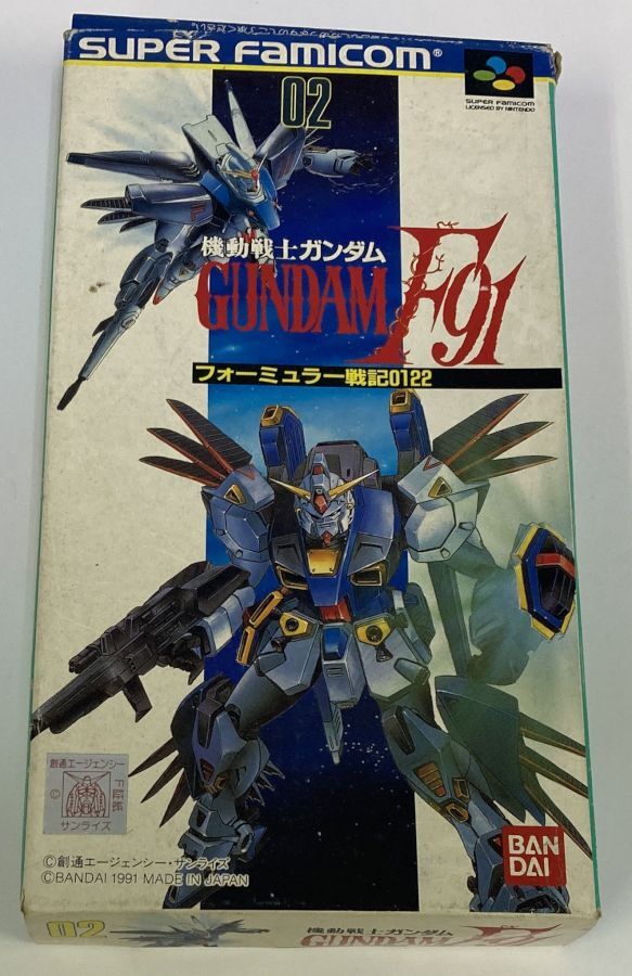 Super Famicom Kidou Senshi Gundam F91: Formula Senki 0122 w/ Box