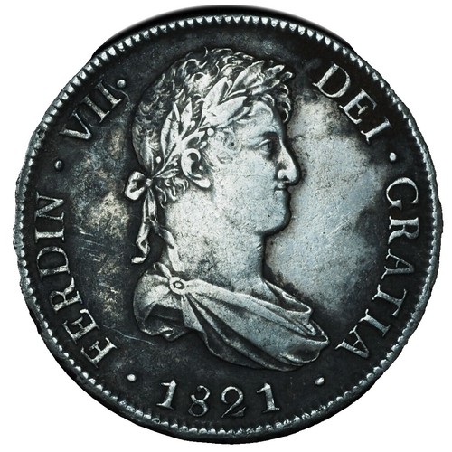 1838年 ボリビア 8ソル銀貨、アンティーク 1838 PTS LM Bolivia Silver 8 Soles | eBay