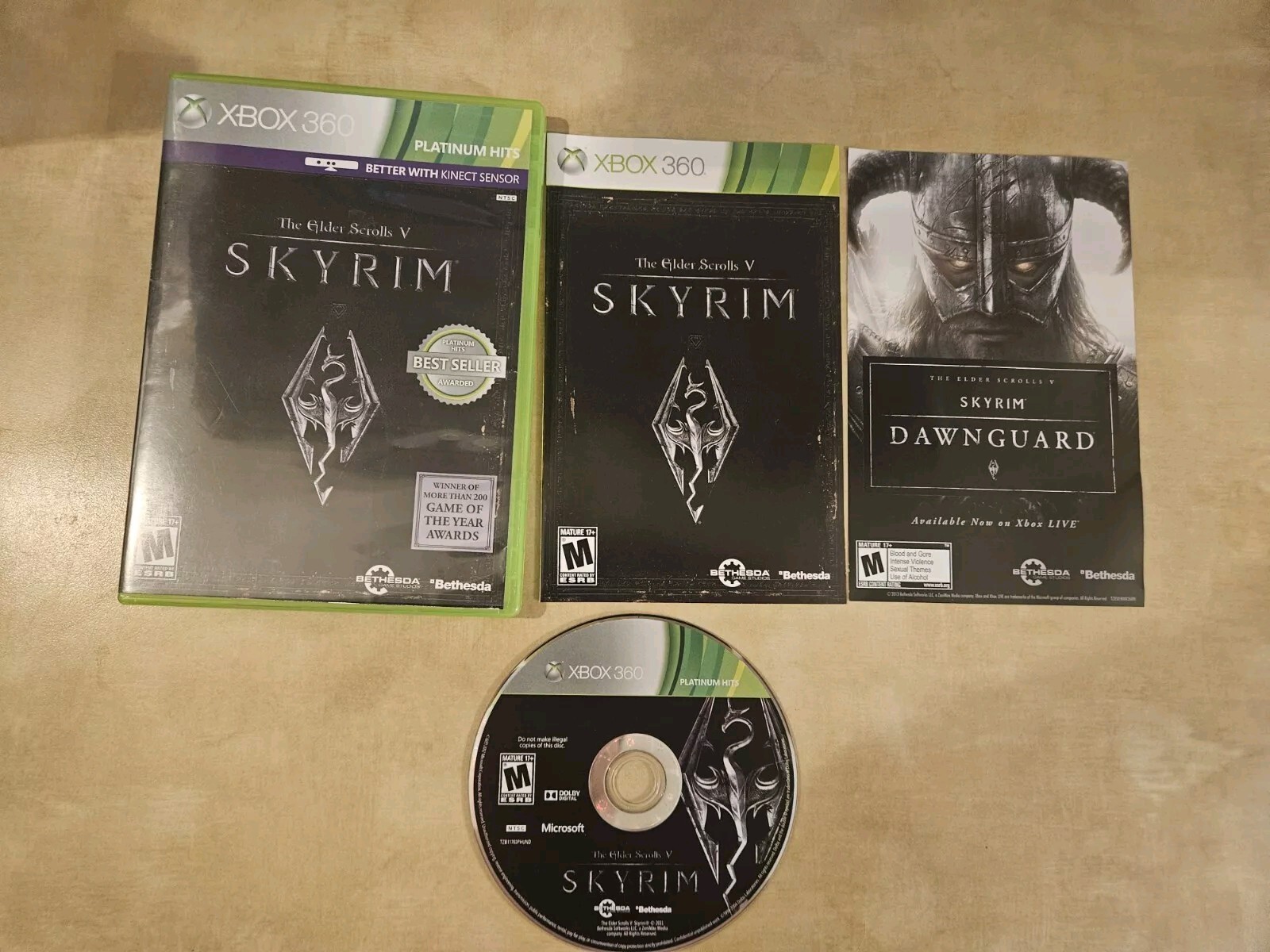 The Elder Scrolls V Skyrim Legendary Edition XBox 360 CIB Complete with ...
