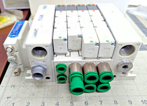 SMC 4 Station Manifold VV5QC41 Complete [C4S2]