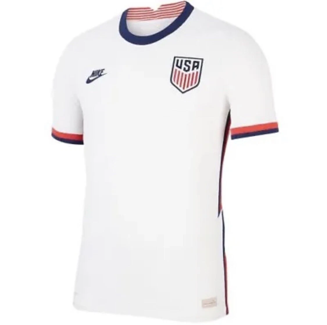 Nike Vaporknit White Home Soccer Jersey CD0592-100 Medium WORLD USA | eBay