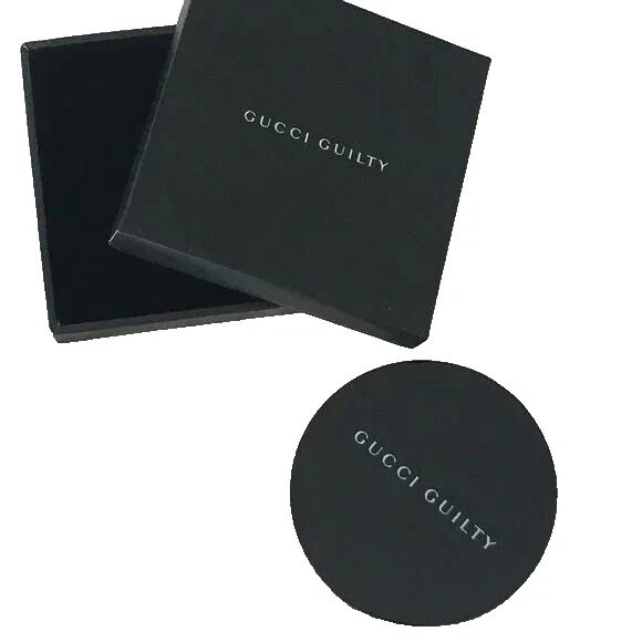 NEUF ! Authentique miroir de maquillage compact GUCCI Guilty Limited avec pochette et boîte SCELLÉE