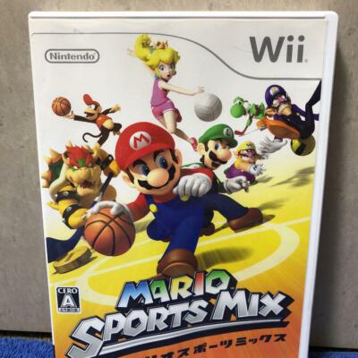 Mario Sports Mix Nintendo Wii Japanese ver Tested | eBay