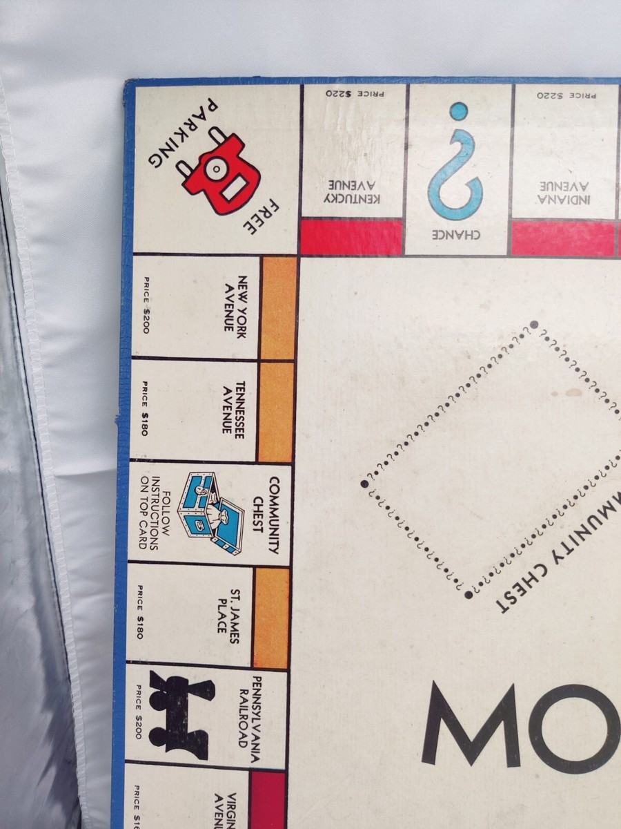 VINTAGE 1947 MONOPOLY BOARD GAME - PARKER BROTHERS INC | eBay