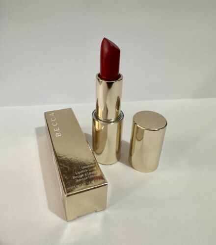 Becca Ultimate Lipstick Love 3.3g Full Size Shade Garnet (Cool Rich Red) BNIB - Picture 4 of 8