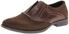 RW by Robert Wayne Men's Creid Slip-On Brown Suede 10.5 D M US