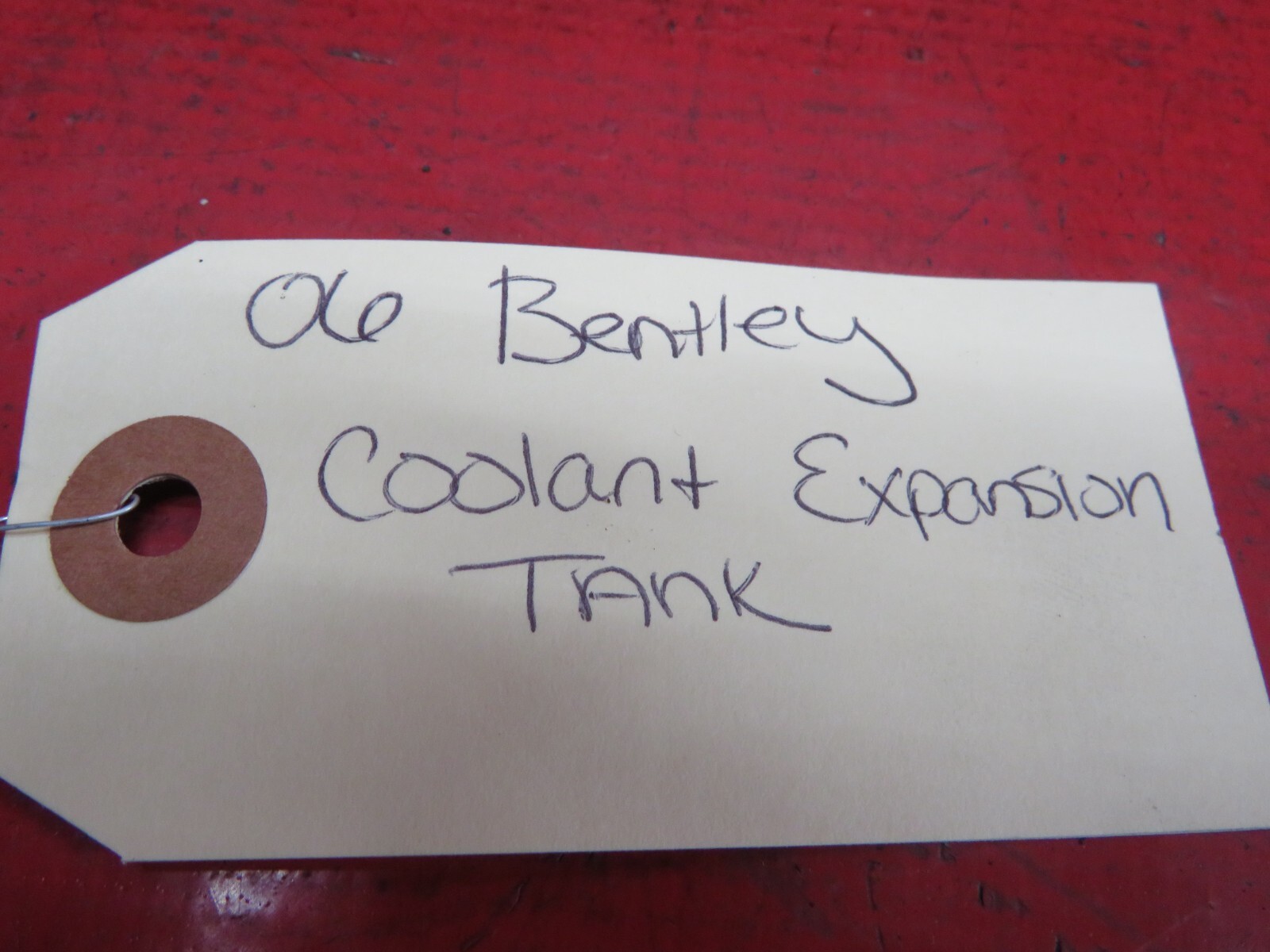 2006 BENTLEY FLYING SPUR RADIATOR COOLANT OVERFLOW  BOTTLE TANK