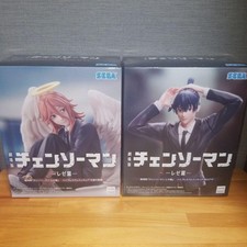 Set of 2 CHAINSAW MAN THE MOVIE: REZE Aki Hayakawa Figure ANGEL DEVIL