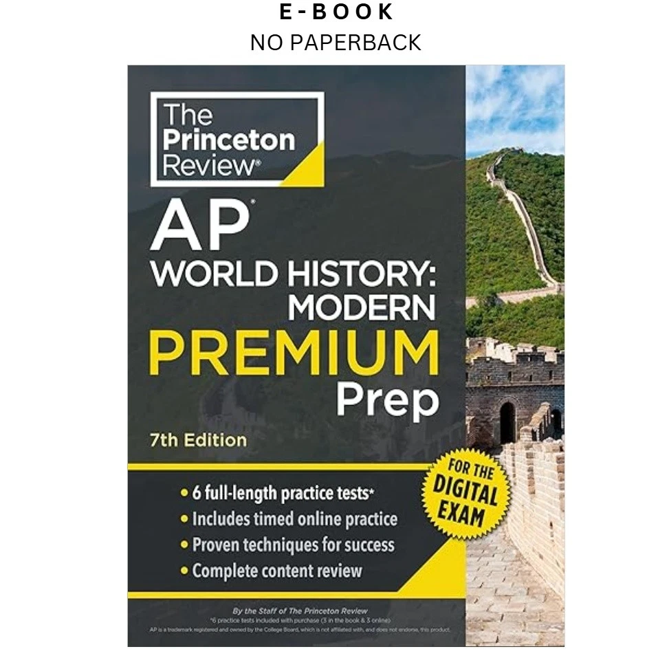 Buy Princeton Review AP World History ebook, instant digital download PDF from LD Global