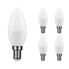Modee E14 LED-Lampe B35 6W 550lm 4000K neutralweiß 5 Stück