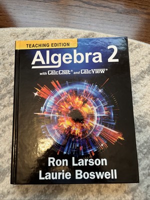 Big Ideas Math Teaching Edition Textbook Brand New Algebra 2 With Calc Chat