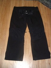 Obermeyer Ski Snowboarding Snow Pants Size 2XL Mens Black WORN ONCE 
