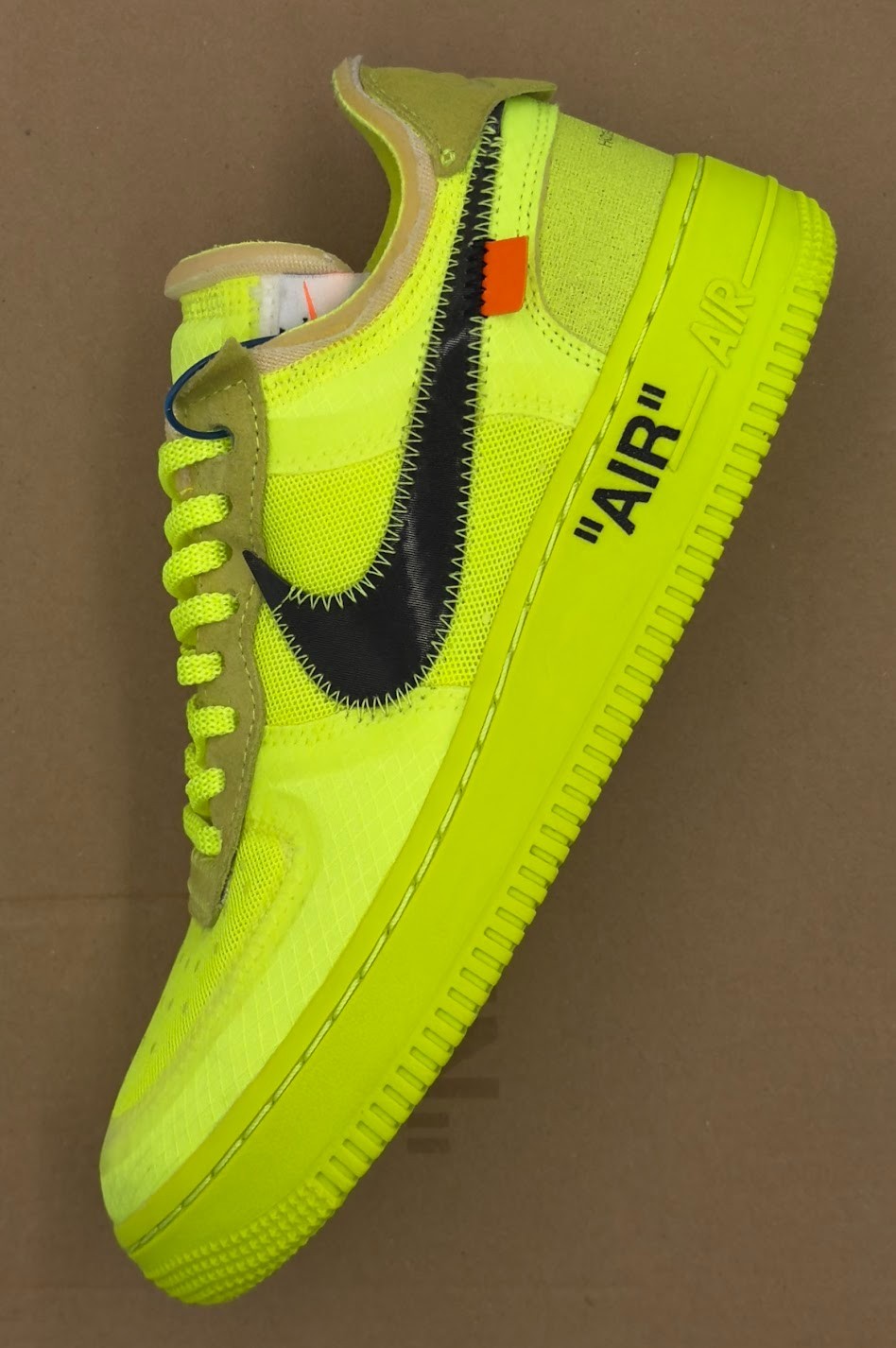 OFF WHITE X NIKE Taglia 4 5 Nike Off White x Air Force 1 Low Volt