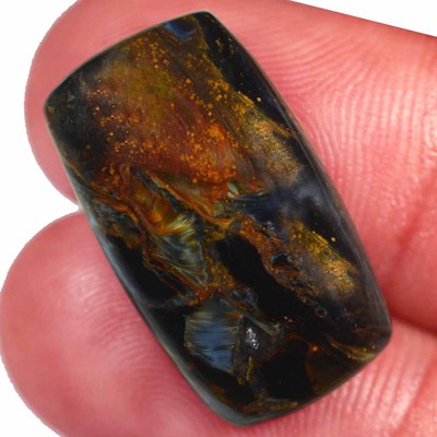 15.15 Cts 100% Natural Namibia Pietersite High Grade Cabochon Loose Gemstone XU5