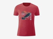 🌟 Maier Sports Myrdal Print Shirt Scooter Melange Herren Outdoor T-Shirt 54 Neu