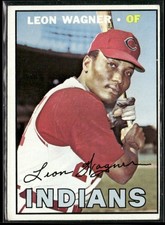 1967 Topps Leon Wagner Cleveland Indians #360