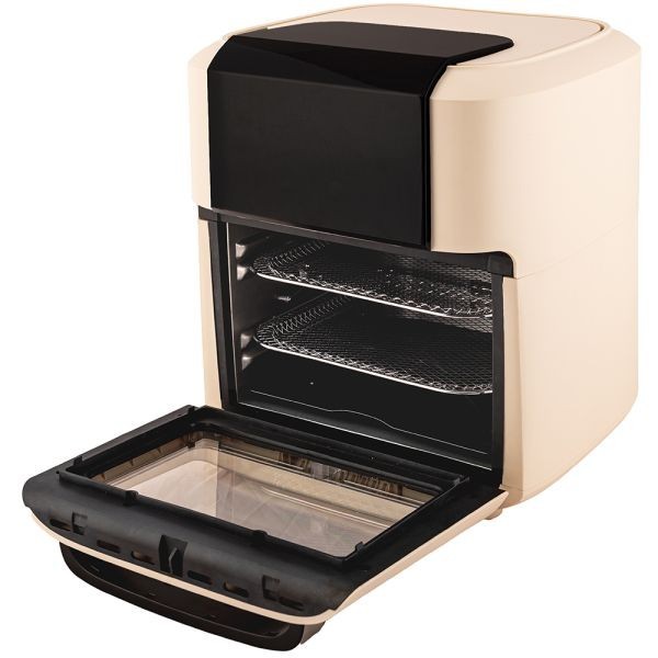 Friggitrice ad Aria Tognana 11 Litri 2000 Watt Champagne foto 3