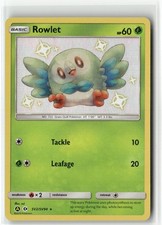 Rowlet SV2/SV94 Shiny Rare Hidden Fates Shiny Vault Pokemon Holo NM on eBay
