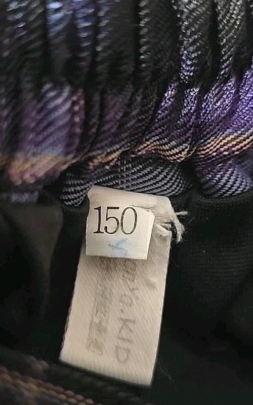 Falda corta a cuadros para niñas M mediana 10 12 púrpura como Wednesday Addams Whimsey Goth Foto 3 de 4