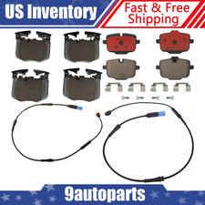 For BMW X7 xDrive40i Non Sport Front & Rear Brake Pad OE Brembo Ceramic +Sensor