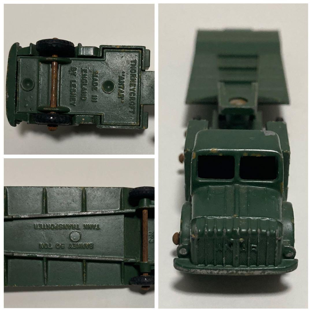 LESNEY ミニカー レズニー マルチボックス 戦車 軍用 トラック 救急車 MATCHBOX LESNEY Mini Car Lesney Multi Box Tank Military