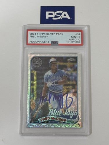 2024 Topps Series 2 - 1989 Topps Chrome Silver Pack Mojo Fred McGriff ...