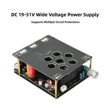 DC Dual Circuit TPA3255-pure Power Circuit With Adjustable Preamp Gain
