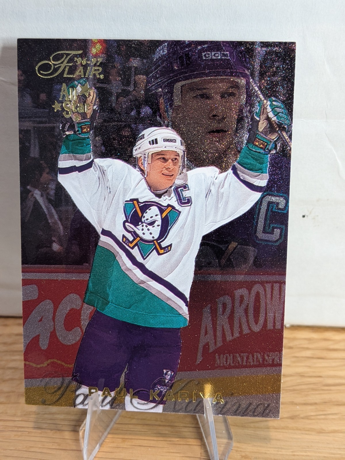 1996-97 Flair #2 Paul Kariya Ducks