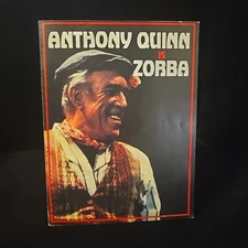 Anthony Quinn Is Zorba Musical Souvenir Program