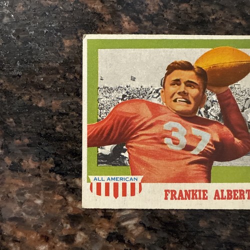1955 TOPPS ALL-AMERICAN #67 FRANKIE ALBERT STANFORD - Picture 2 of 6
