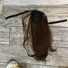 Brown Hair Extension with Adjustable Band — photo 3