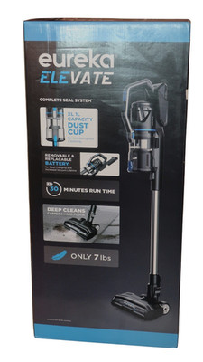 Eureka Elevate Lightweight Cordless Vacuum Cleaner High Efficiency Black NEW!