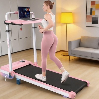 Laufband elektrisch 12 km/h LCD Display Puls Fitness Heimtrainer klappbar 136 kg
