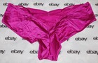 NEW Victoria's Secret Bombshell Plunge Bra Berry Satin 38C & Cheeky Set Large VS — photo 4