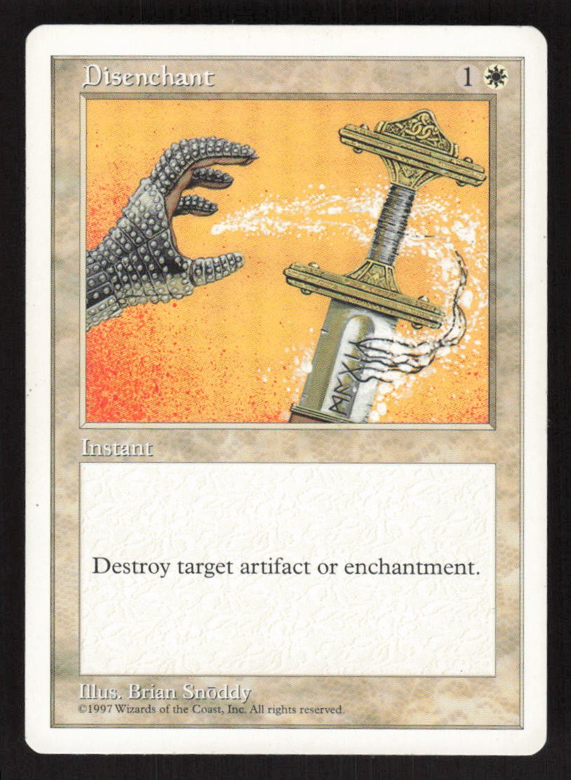 1997 Disenchant Fifth Edition MTG