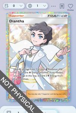 Pokemon TCG Pocket - Diantha Full Art 2⭐, Fantastica Sfilata, Inglese
