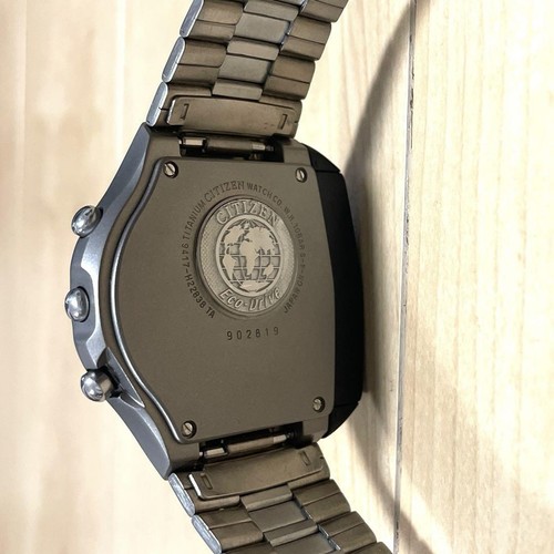 Citizen Attesa 9417-H22838 Eco-Drive Radio-Pilotée Titane Solaire Montre Hommes - Photo 7 sur 10