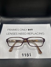 Ray Ban RB5161 2385 Red/Brown Rectangle Eyeglasses Frame only 53-16 140