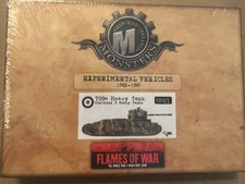 FLAMES OF WAR TOG 3 Heavy Tanks MM01 New in Sealed Box