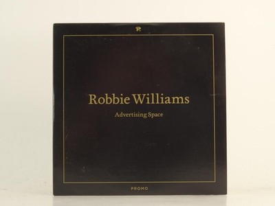 ROBBIE WILLIAMS ADVERTISING SPACE (H1) 1 Track Promo CD Single including Card Sl