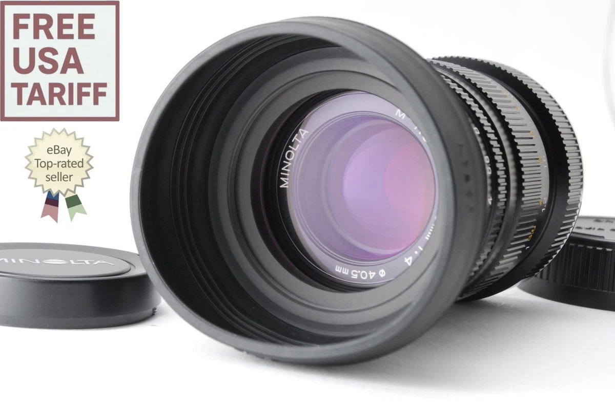 Minolta f/4 Camera Lenses 90mm Focal for sale | eBay