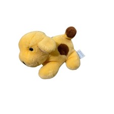 Vintage 1998 Eden Spot the Dog Plush Yellow Brown Spotted Puppy Stuffed Animal