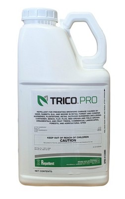Trico Pro Deer, Elk & Rabbit Repellent Spray Concentrate Wildlife Control 1 gal