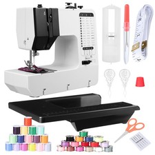 38 Stitches Mini Electric Sewing Machine with Extension Table UK PLUG 220V Home