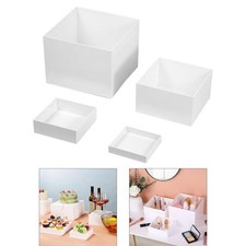 Alzata per buffet Alzata in acrilico Piccola statuetta Espositore da tavolo