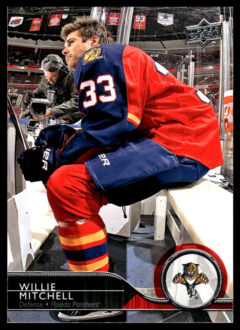 2014-15 Upper Deck #331 Willie Mitchell Florida Panthers Hockey Card